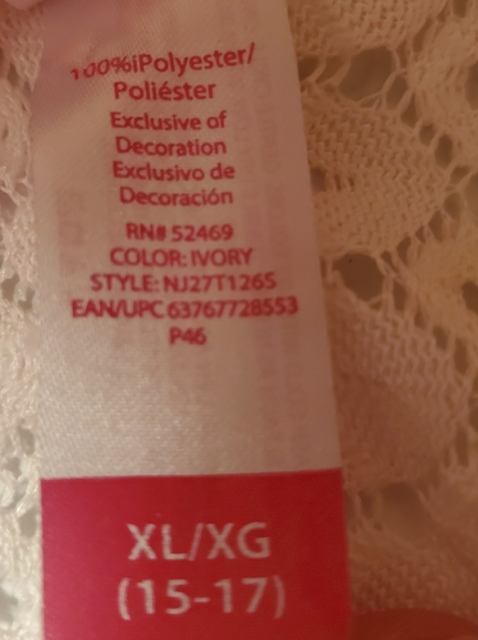 No Boundaries Junior's Vest  EUC - Picture 3 of 6